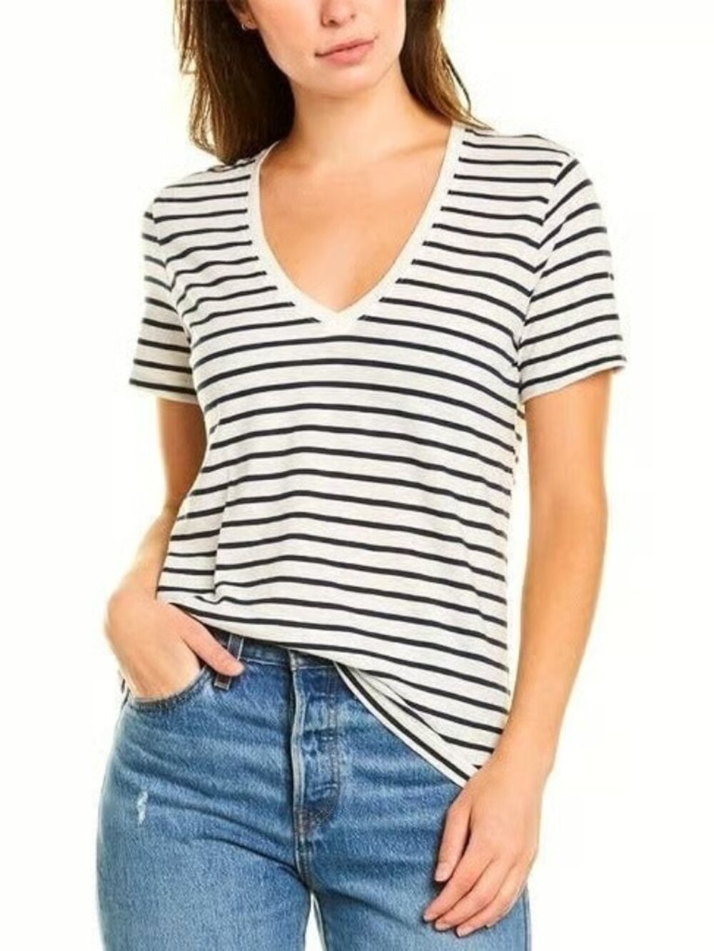 Madewell Whisper Cotton Stripe Tee